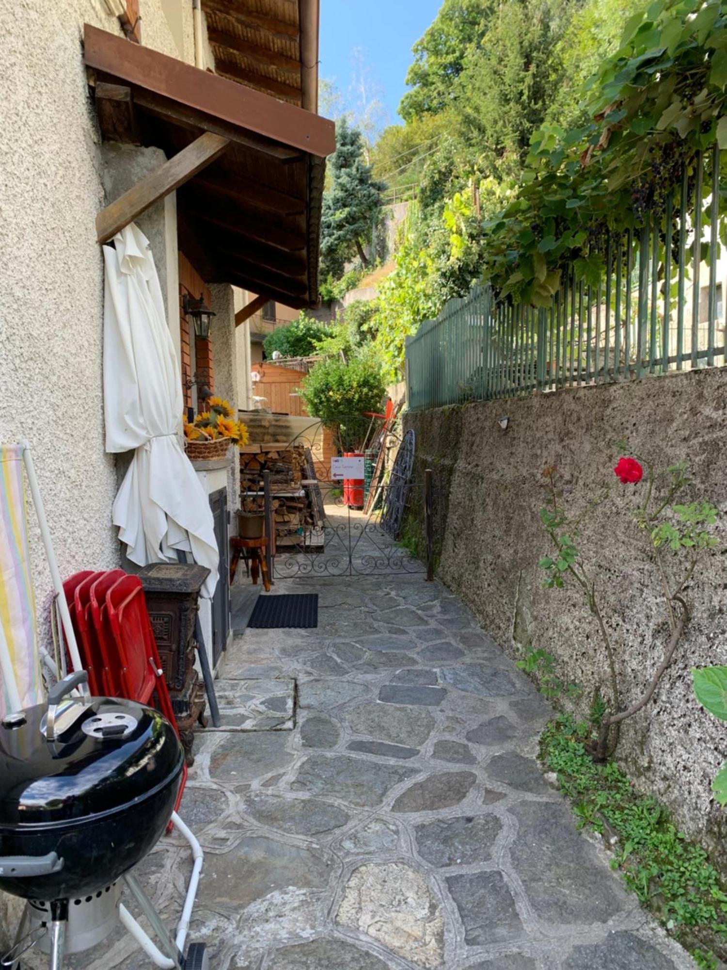 Casa Savina - Stupenda Vista Lago E Monti Plesio Kültér fotó